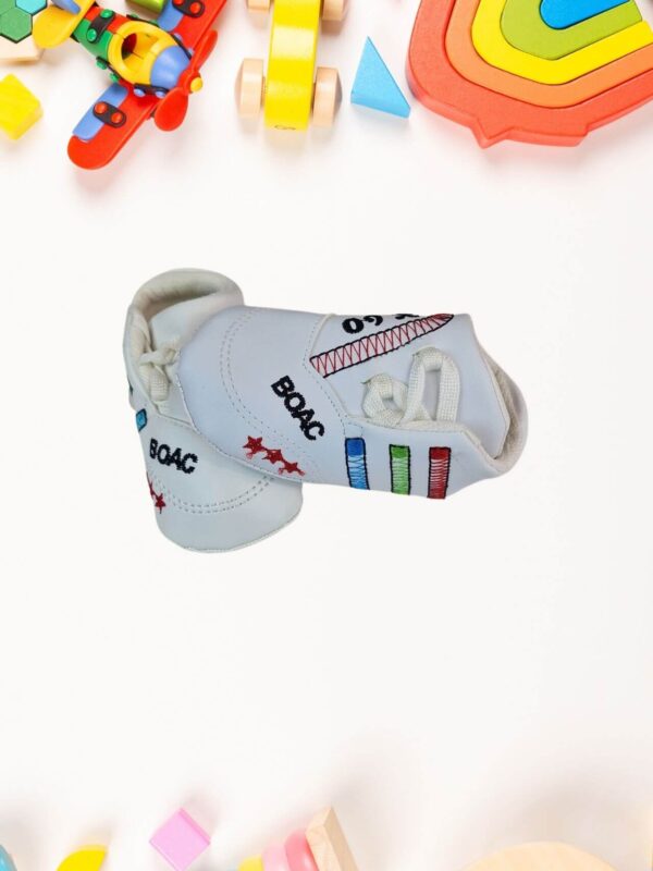 Παπούτσια Αγκαλιάς με Κορδόνια G0312