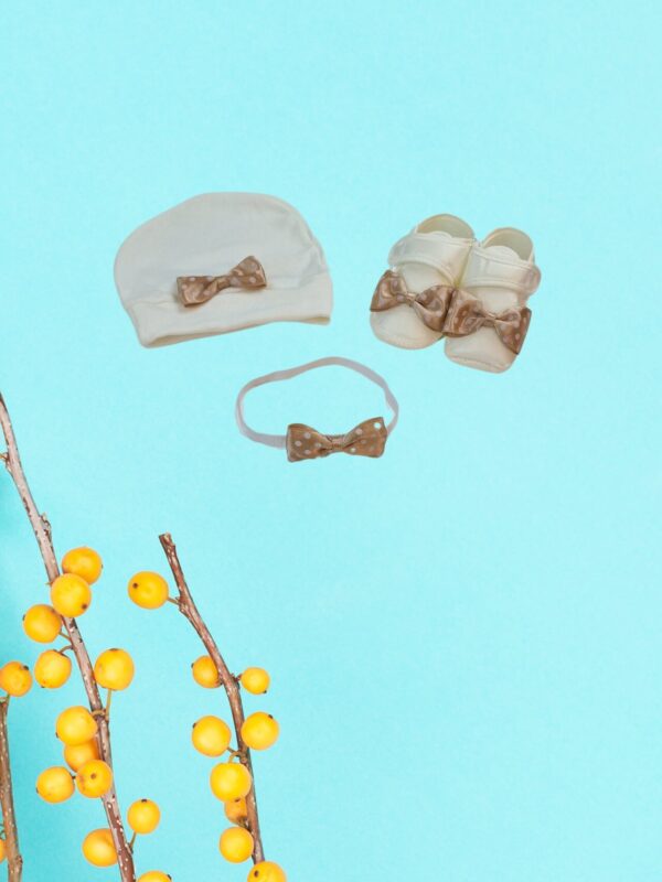 Παπούτσια Αγκαλιάς & Παπιγιόν L33012