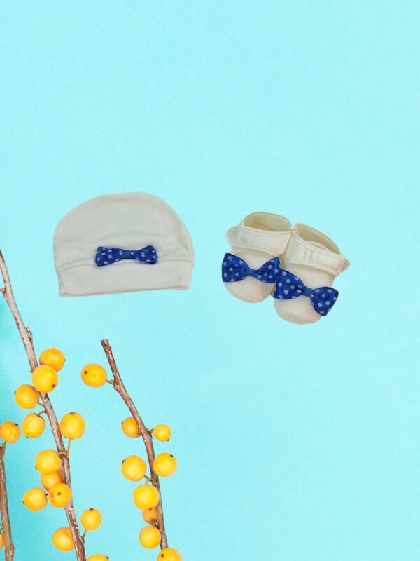 Παπούτσια Αγκαλιάς & Σκουφάκι R33004