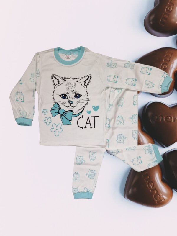 Πιτζάμα Παιδική Cat W3005