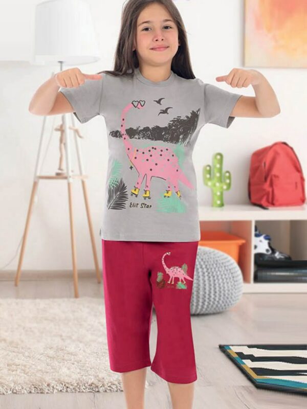 Πιτζάμα Παιδική Cute Dinosaur 4298