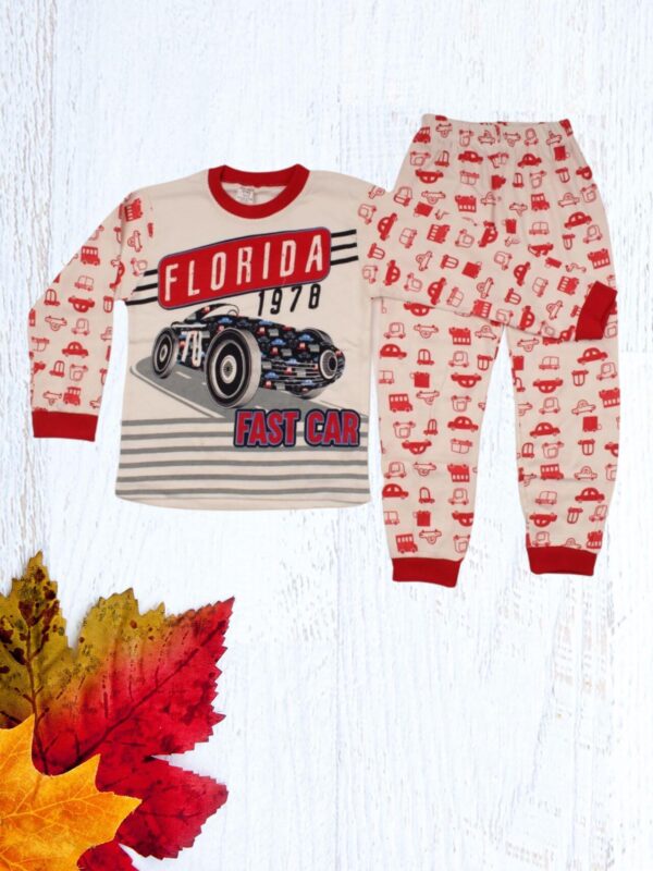 Πιτζάμα Παιδική Fast Car W9090