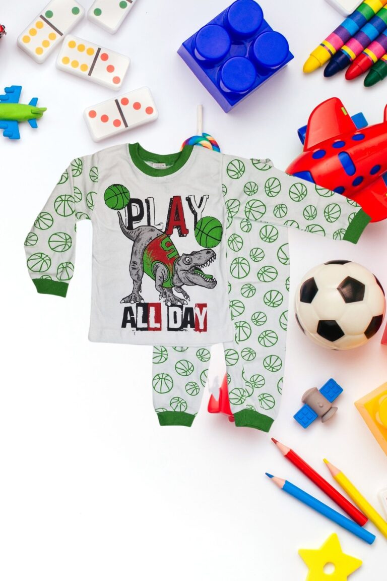 Πιτζάμα Παιδική Με Τύπωμα Play All Day F3685