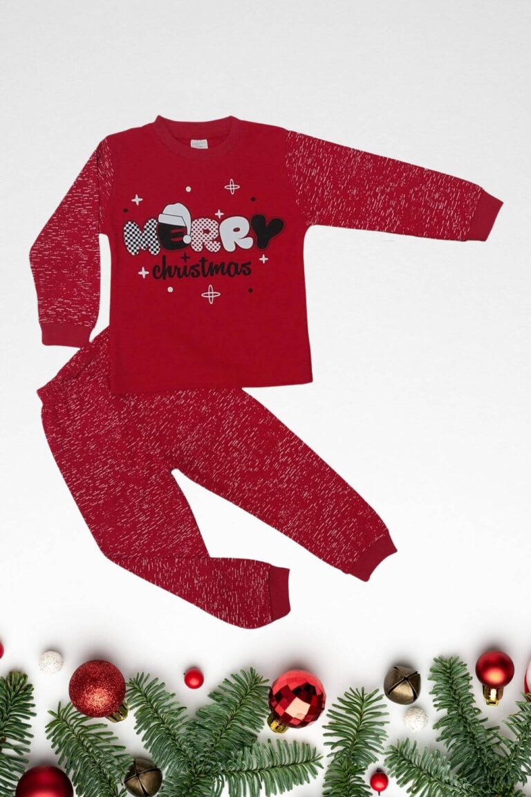 Πιτζάμα Παιδική Merry Christmas 3906