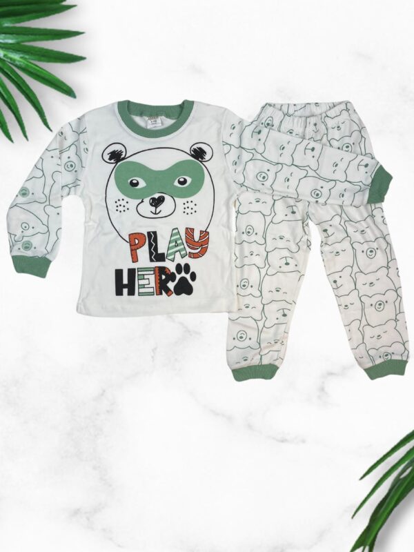 Πιτζάμα Παιδική Play Hero Για Αγόρι D1334