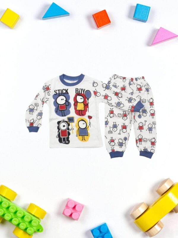 Πιτζάμα Παιδική Stick Boy D1016