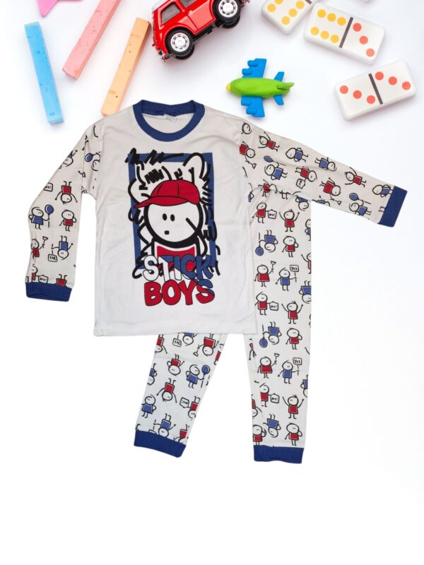 Πιτζάμα Παιδική Stick Boys 02-9360