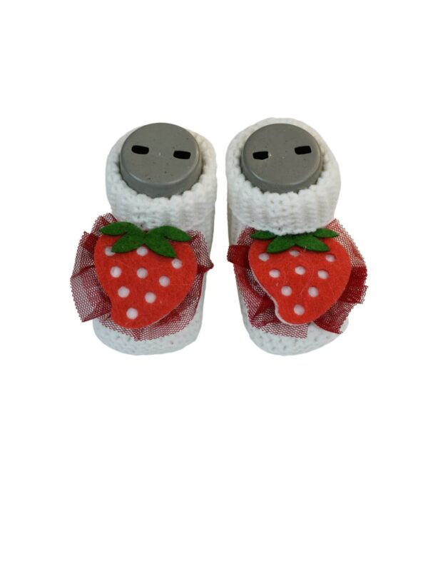 Πλεχτά Παπουτσάκια Αγκαλιάς F5034