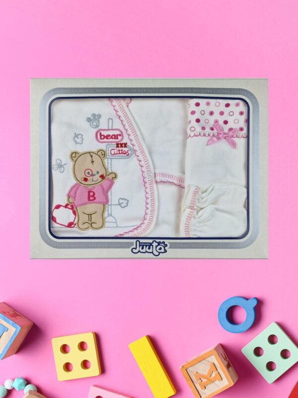 Σετ Δώρου Για Νεογέννητο 5 Τεμάχια D7105