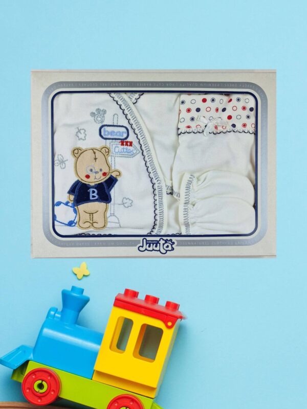 Σετ Δώρου Για Νεογέννητο 5 Τεμάχια W7105