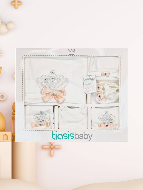 Σετ Δώρου Για Νεογέννητο Crown D1155