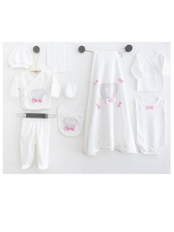 Σετ Δώρου Για Νεογέννητο Little King 10 τμχ. 03-7079