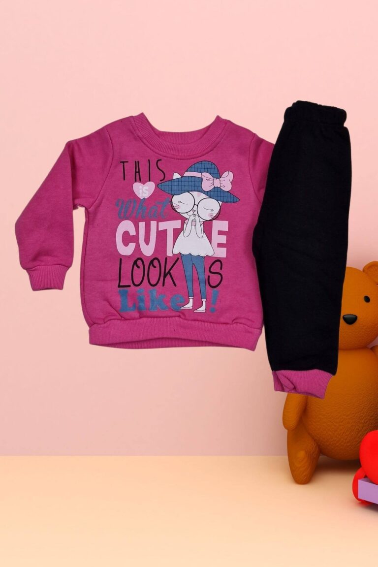 Σετ Παιδική Φόρμα Cute Looks W3466