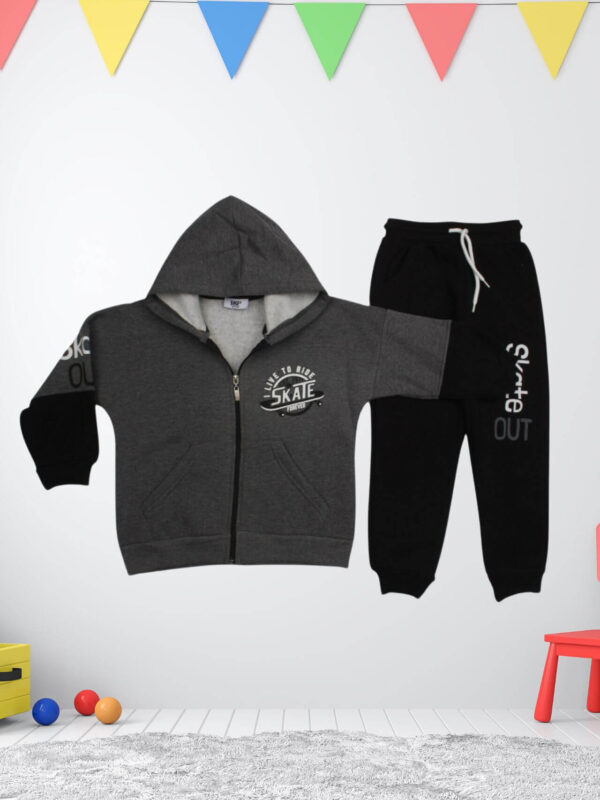 Σετ Παιδική Φόρμα με Κουκούλα 01-3540