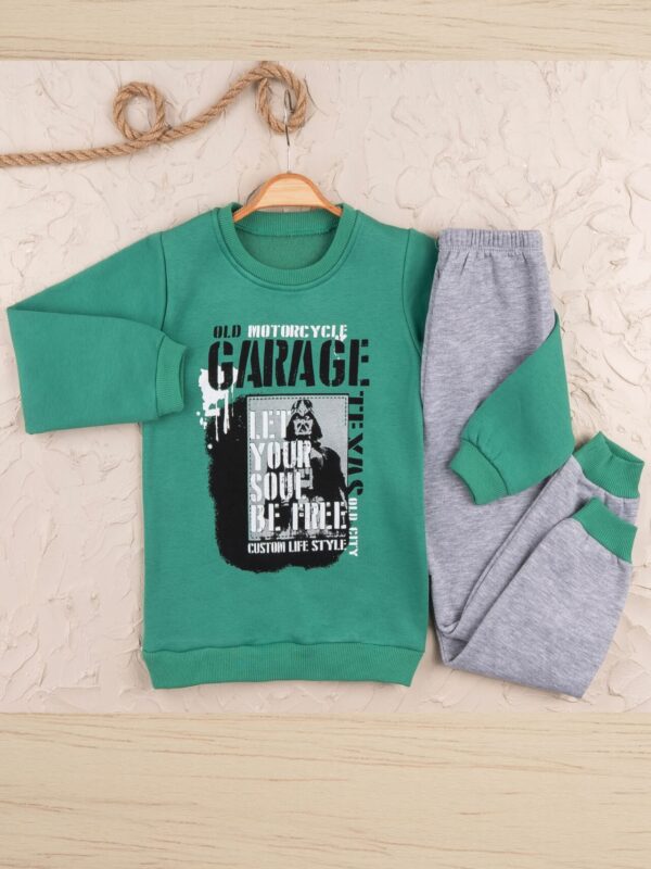 Σετ Παιδική Φόρμα Motorcycle Garage W3544