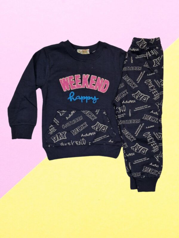 Σετ Παιδική Φόρμα Weekend Happy W120200
