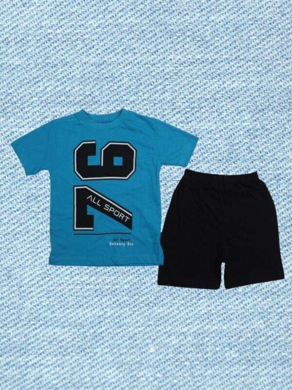 Σετ Παιδικό Μπλουζάκι Παντελονάκι 76 Sport W0619