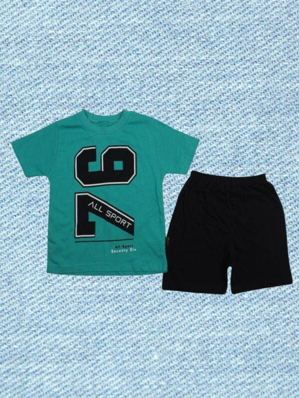 Σετ Παιδικό Μπλουζάκι Παντελονάκι 76 Sport F0619