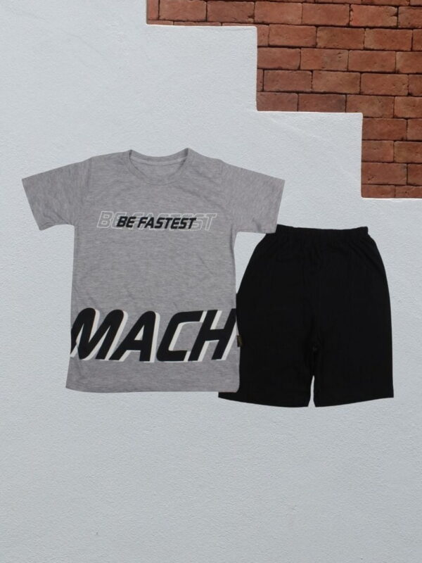 Σετ Παιδικό Μπλουζάκι Παντελονάκι Be Fast R0714