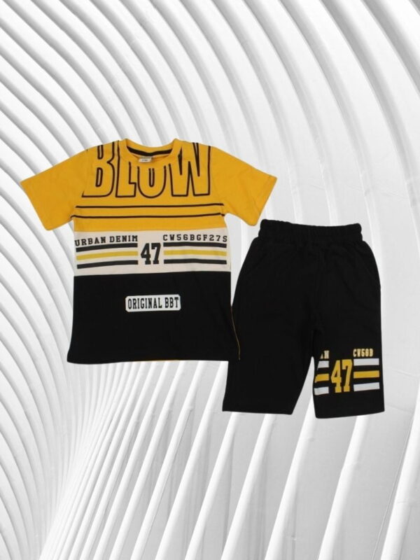 Σετ Παιδικό Μπλουζάκι Παντελονάκι Blow W7155