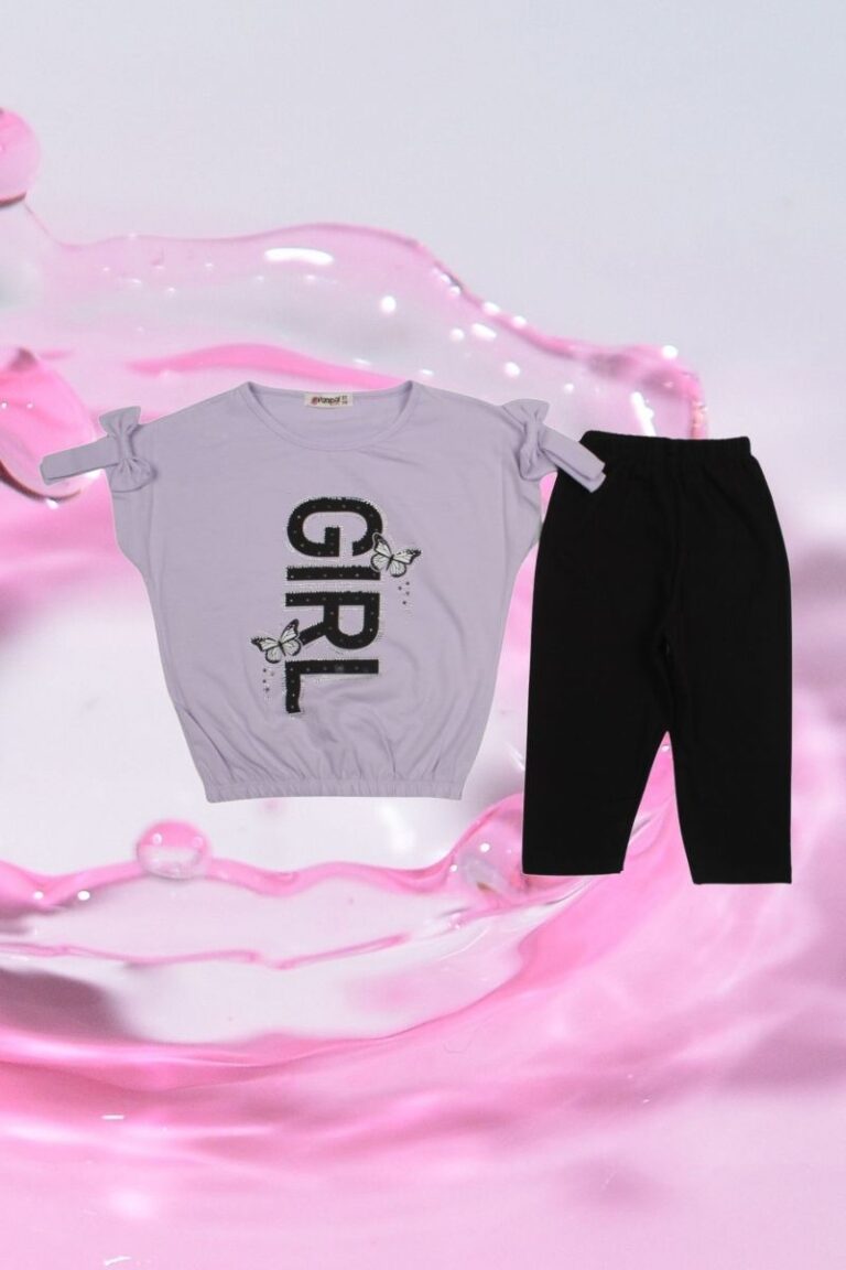 Σετ Παιδικό Μπλουζάκι Παντελονάκι Cool Girl S0420