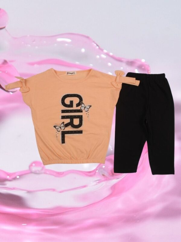 Σετ Παιδικό Μπλουζάκι Παντελονάκι Cool Girl 0420