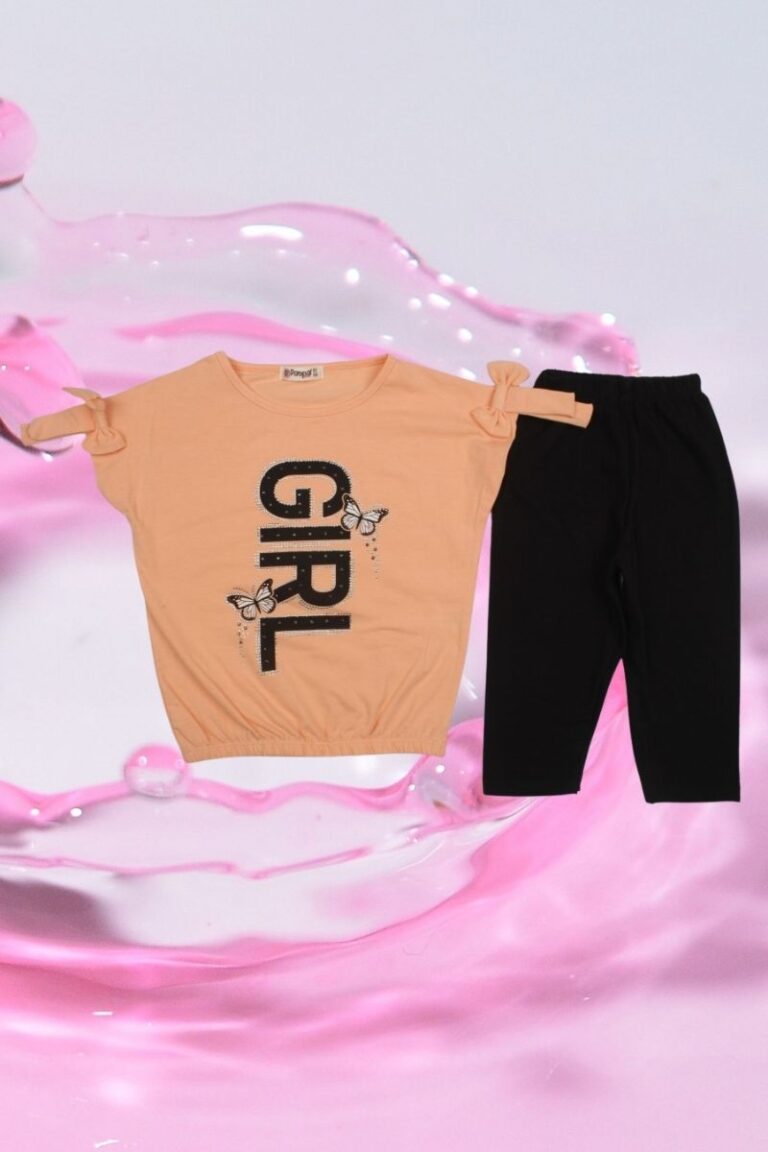 Σετ Παιδικό Μπλουζάκι Παντελονάκι Cool Girl 0420