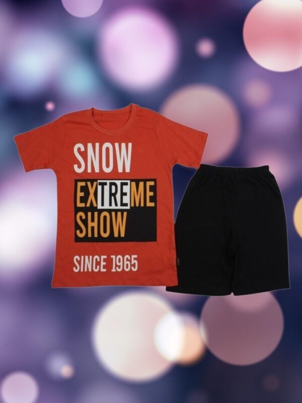 Σετ Παιδικό Μπλουζάκι Παντελονάκι Extreme Show D0700