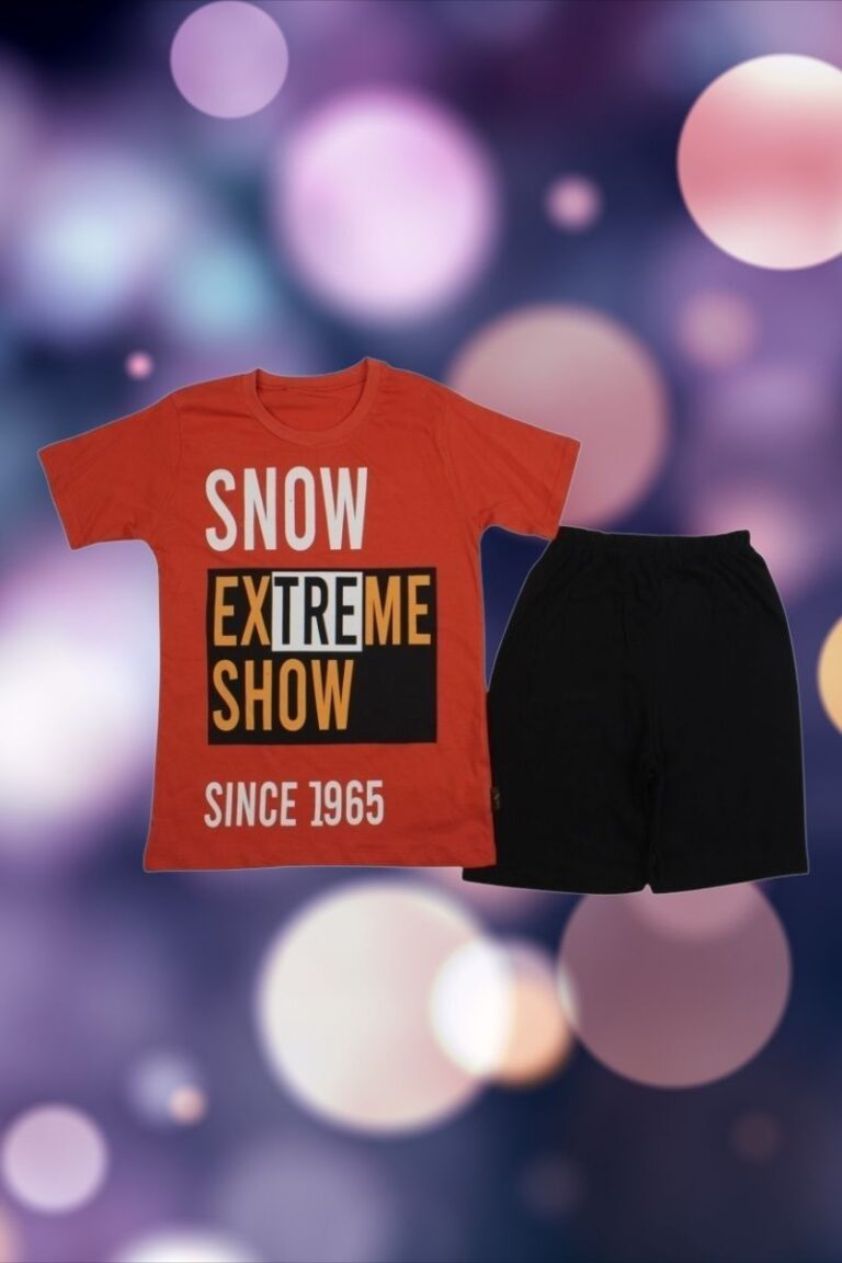 Σετ Παιδικό Μπλουζάκι Παντελονάκι Extreme Show D0700