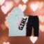 Σετ Παιδικό Μπλουζάκι Παντελονάκι Fashion Girl W0418