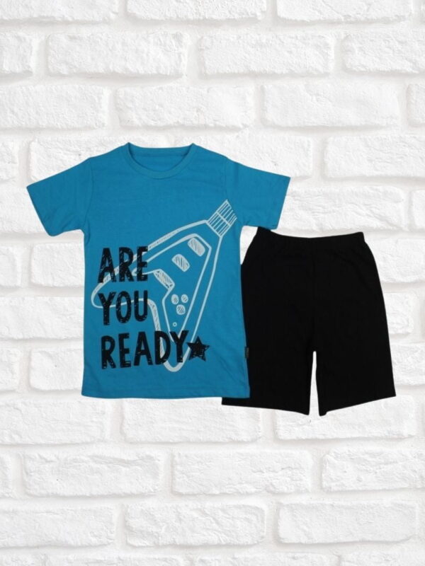 Σετ Παιδικό Μπλουζάκι Παντελονάκι Guitar W0691