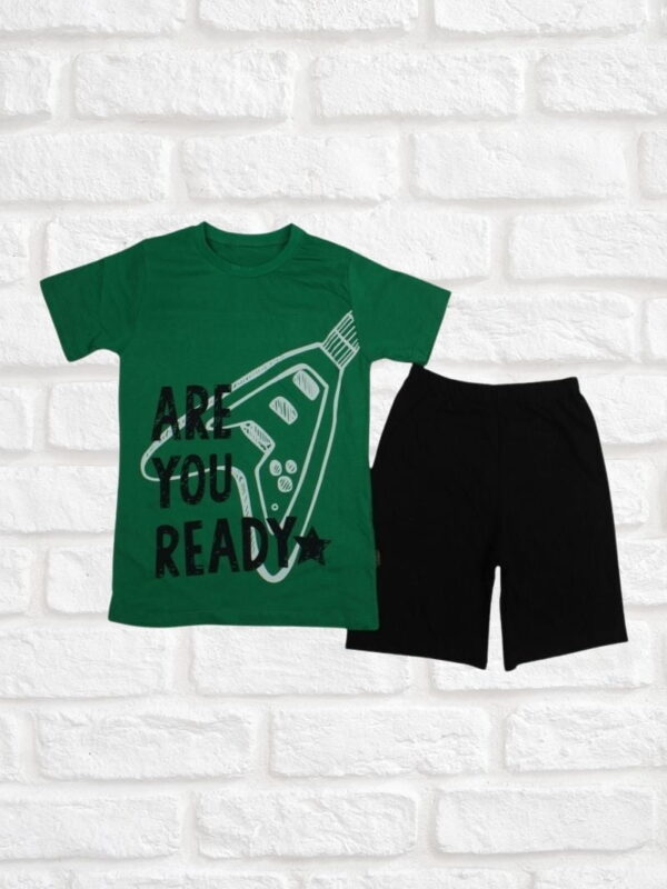 Σετ Παιδικό Μπλουζάκι Παντελονάκι Guitar G0691