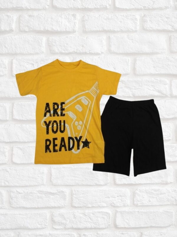 Σετ Παιδικό Μπλουζάκι Παντελονάκι Guitar S0691