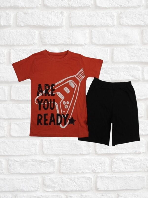 Σετ Παιδικό Μπλουζάκι Παντελονάκι Guitar R0691