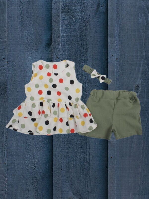 Σετ Παιδικό Μπλουζάκι Παντελονάκι Happy Colors R0406