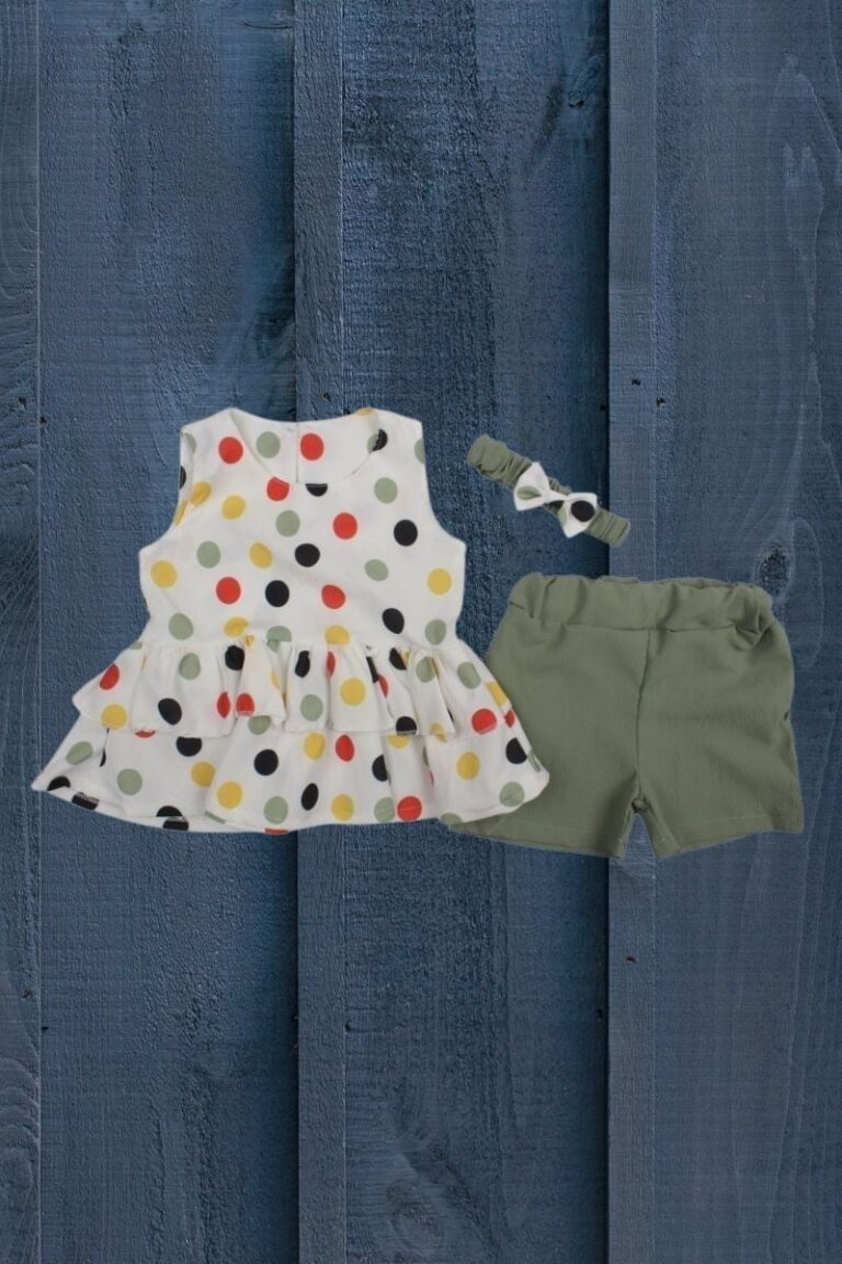 Σετ Παιδικό Μπλουζάκι Παντελονάκι Happy Colors R0406