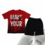 Σετ Παιδικό Μπλουζάκι Παντελονάκι Make Your Life Print D0607