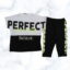 Σετ Παιδικό Μπλουζάκι Παντελονάκι Miss Perfect S0441