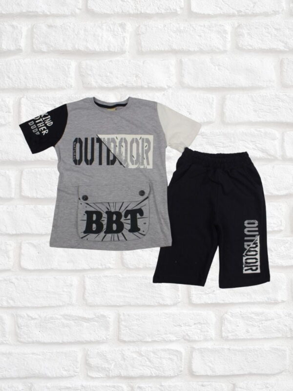 Σετ Παιδικό Μπλουζάκι Παντελονάκι Outdoor W7101
