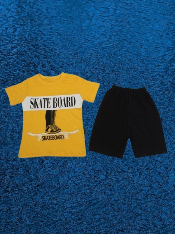 Σετ Παιδικό Μπλουζάκι Παντελονάκι Skate Board R0621