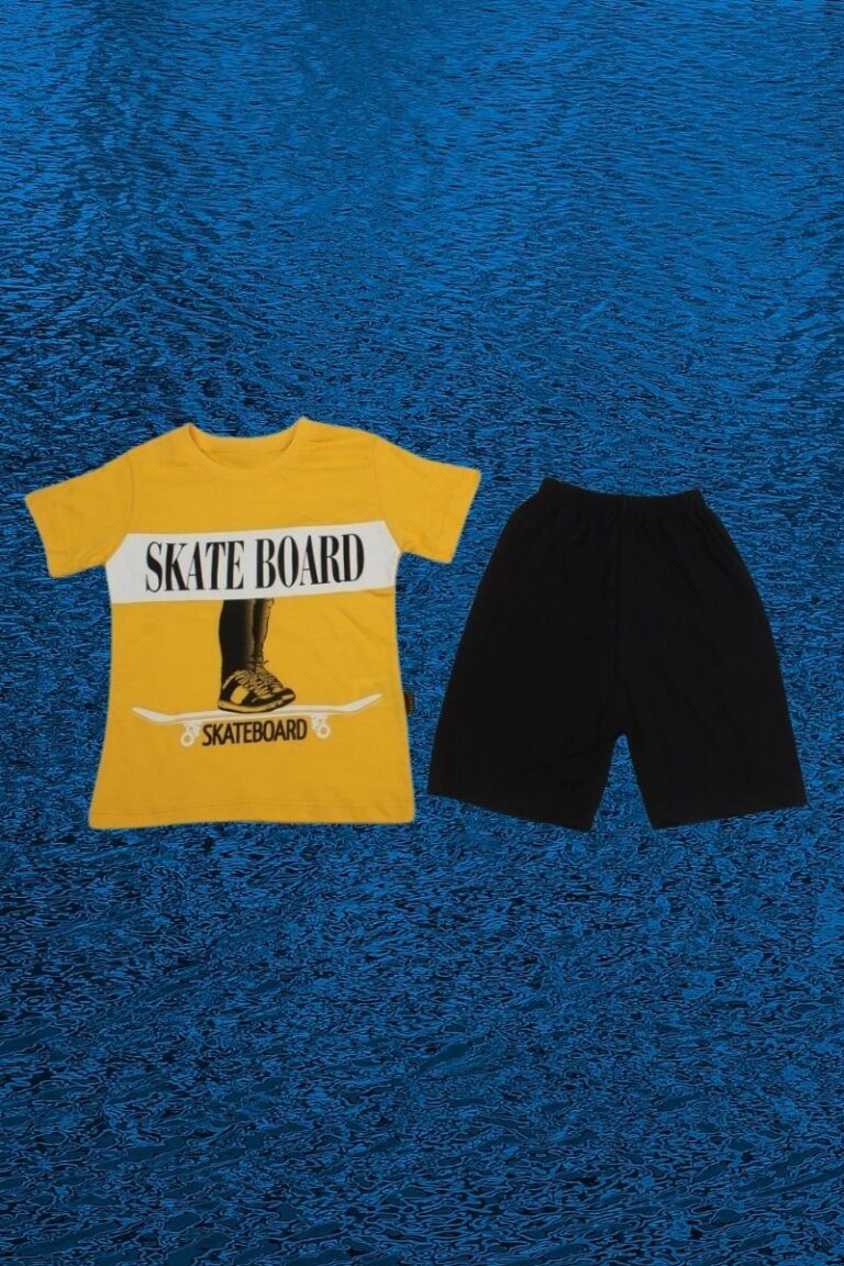 Σετ Παιδικό Μπλουζάκι Παντελονάκι Skate Board R0621