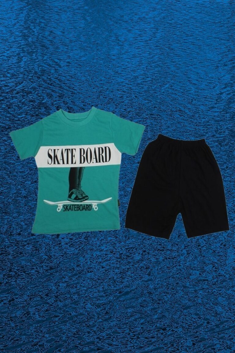 Σετ Παιδικό Μπλουζάκι Παντελονάκι Skate Board G0621