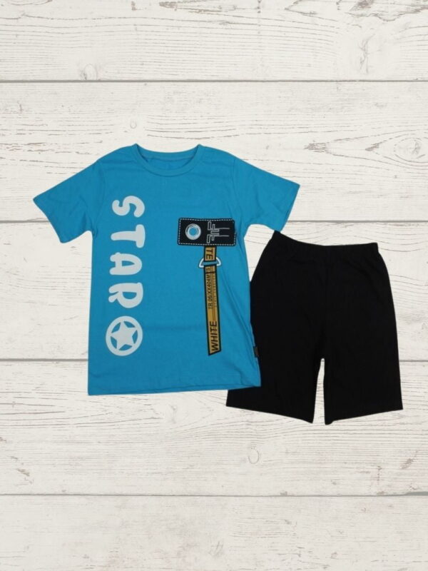 Σετ Παιδικό Μπλουζάκι Παντελονάκι Star W0692