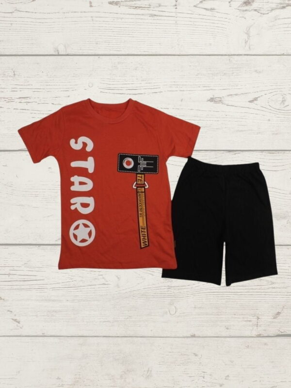 Σετ Παιδικό Μπλουζάκι Παντελονάκι Star S0692