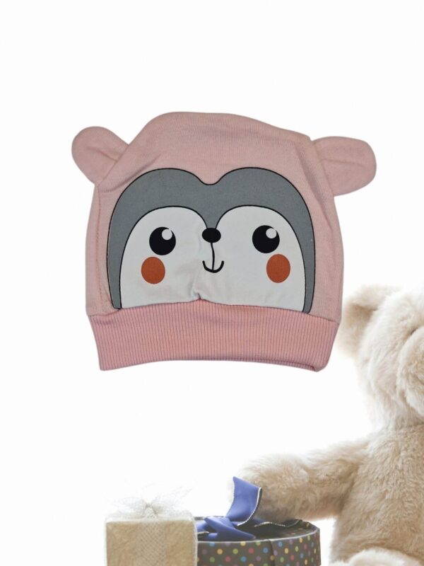 Σκουφάκι Βρεφικό Σχέδιο Πιγκουίνος R0013