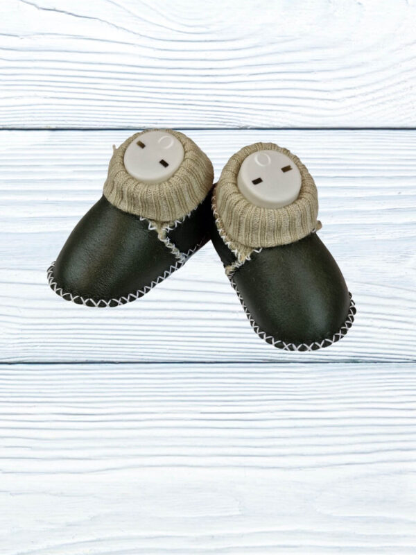 Βρεφικά Παπούτσια Αγκαλιάς Δερμάτινα E0121