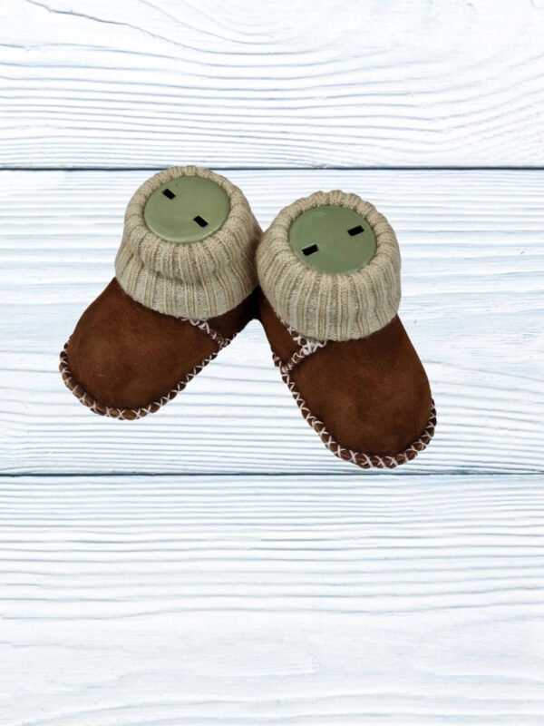 Βρεφικά Παπούτσια Αγκαλιάς Δερμάτινα Μ0121