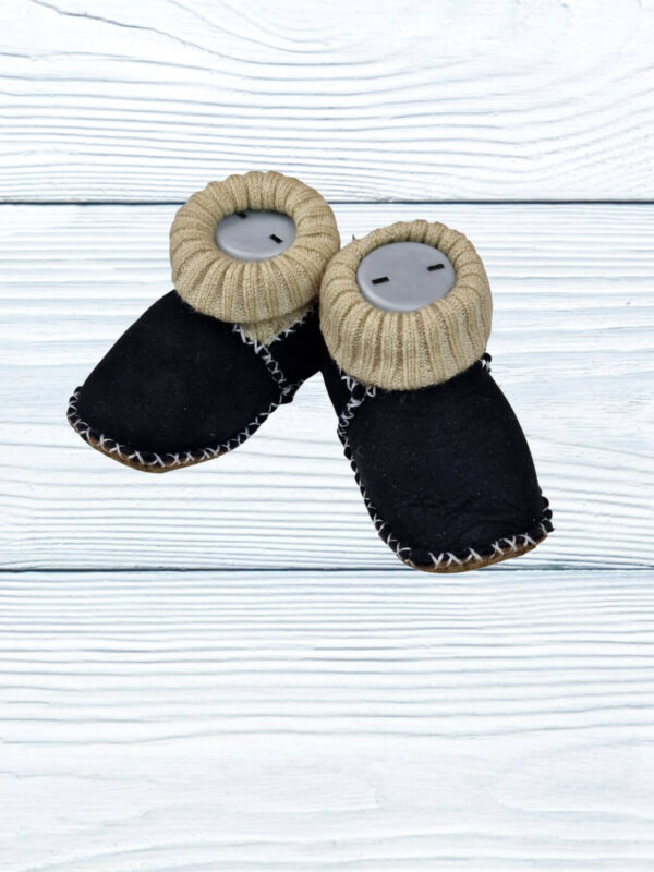 Βρεφικά Παπούτσια Αγκαλιάς Δερμάτινα T0121