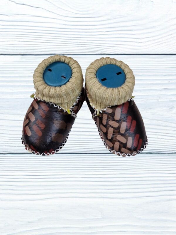 Βρεφικά Παπούτσια Αγκαλιάς Δερμάτινα U0121