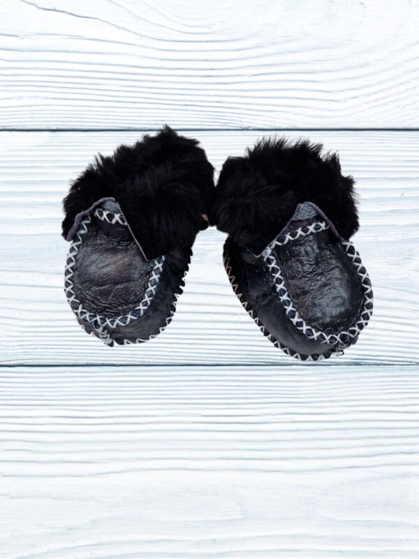 Βρεφικά Παπούτσια Αγκαλιάς Δερμάτινα W0122